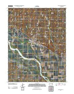Saint Marys Kansas Historical topographic map, 1:24000 scale, 7.5 X 7.5 Minute, Year 2012