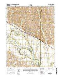 Saint Marys Kansas Current topographic map, 1:24000 scale, 7.5 X 7.5 Minute, Year 2016