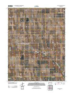 Saint Peter Kansas Historical topographic map, 1:24000 scale, 7.5 X 7.5 Minute, Year 2012