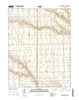 Sainte Theresa Church Kansas Current topographic map, 1:24000 scale, 7.5 X 7.5 Minute, Year 2015