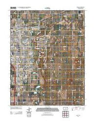 Salina Kansas Historical topographic map, 1:24000 scale, 7.5 X 7.5 Minute, Year 2012