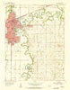 Salina Kansas Historical topographic map, 1:24000 scale, 7.5 X 7.5 Minute, Year 1955