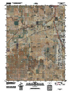 Salina SW Kansas Historical topographic map, 1:24000 scale, 7.5 X 7.5 Minute, Year 2010