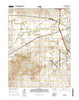 Salina SW Kansas Current topographic map, 1:24000 scale, 7.5 X 7.5 Minute, Year 2015