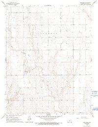 Sand Creek Kansas Historical topographic map, 1:24000 scale, 7.5 X 7.5 Minute, Year 1966