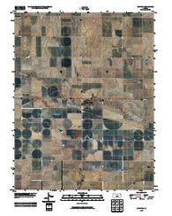 Sanford Kansas Historical topographic map, 1:24000 scale, 7.5 X 7.5 Minute, Year 2009