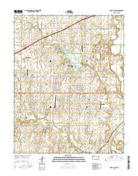 Santa Fe Lake Kansas Current topographic map, 1:24000 scale, 7.5 X 7.5 Minute, Year 2015