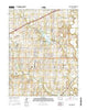Santa Fe Lake Kansas Current topographic map, 1:24000 scale, 7.5 X 7.5 Minute, Year 2015