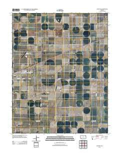 Satanta Kansas Historical topographic map, 1:24000 scale, 7.5 X 7.5 Minute, Year 2012