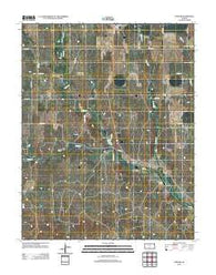 Sawyer Kansas Historical topographic map, 1:24000 scale, 7.5 X 7.5 Minute, Year 2012