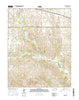 Sawyer Kansas Current topographic map, 1:24000 scale, 7.5 X 7.5 Minute, Year 2016