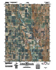 Scandia Kansas Historical topographic map, 1:24000 scale, 7.5 X 7.5 Minute, Year 2009