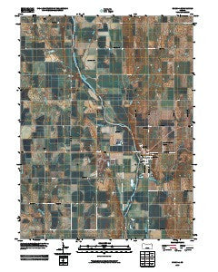 Scandia Kansas Historical topographic map, 1:24000 scale, 7.5 X 7.5 Minute, Year 2009