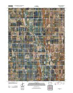Scandia Kansas Historical topographic map, 1:24000 scale, 7.5 X 7.5 Minute, Year 2012