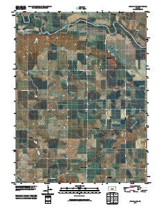 Scandia NW Kansas Historical topographic map, 1:24000 scale, 7.5 X 7.5 Minute, Year 2010