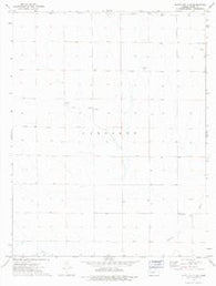 Scott City 4 NE Kansas Historical topographic map, 1:24000 scale, 7.5 X 7.5 Minute, Year 1974