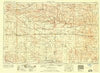 Scott City Kansas Historical topographic map, 1:250000 scale, 1 X 2 Degree, Year 1958