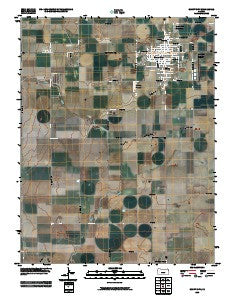 Scott City Kansas Historical topographic map, 1:24000 scale, 7.5 X 7.5 Minute, Year 2009