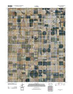 Scott City Kansas Historical topographic map, 1:24000 scale, 7.5 X 7.5 Minute, Year 2012