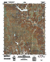Sedan Kansas Historical topographic map, 1:24000 scale, 7.5 X 7.5 Minute, Year 2010