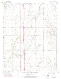 Sedgwick NE Kansas Historical topographic map, 1:24000 scale, 7.5 X 7.5 Minute, Year 1959