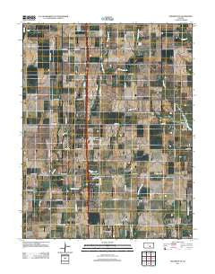 Sedgwick NE Kansas Historical topographic map, 1:24000 scale, 7.5 X 7.5 Minute, Year 2012