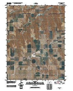 Selden Kansas Historical topographic map, 1:24000 scale, 7.5 X 7.5 Minute, Year 2009