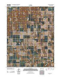Selden NE Kansas Historical topographic map, 1:24000 scale, 7.5 X 7.5 Minute, Year 2012