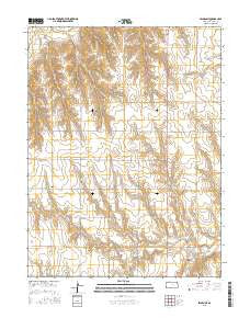 Selden NE Kansas Current topographic map, 1:24000 scale, 7.5 X 7.5 Minute, Year 2015