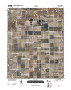 Selkirk Kansas Historical topographic map, 1:24000 scale, 7.5 X 7.5 Minute, Year 2012