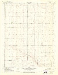 Selkirk SE Kansas Historical topographic map, 1:24000 scale, 7.5 X 7.5 Minute, Year 1970