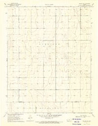 Selkirk SW Kansas Historical topographic map, 1:24000 scale, 7.5 X 7.5 Minute, Year 1970