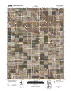 Selkirk NW Kansas Historical topographic map, 1:24000 scale, 7.5 X 7.5 Minute, Year 2012
