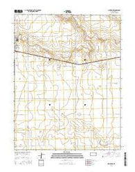 Selkirk NW Kansas Current topographic map, 1:24000 scale, 7.5 X 7.5 Minute, Year 2015