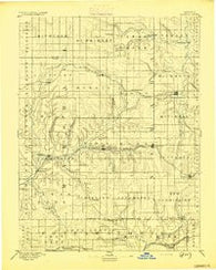 Seneca Kansas Historical topographic map, 1:125000 scale, 30 X 30 Minute, Year 1894