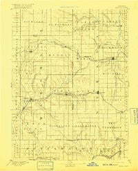 Seneca Kansas Historical topographic map, 1:125000 scale, 30 X 30 Minute, Year 1894