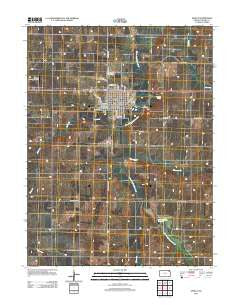 Seneca Kansas Historical topographic map, 1:24000 scale, 7.5 X 7.5 Minute, Year 2012
