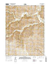 Seneca NW Kansas Current topographic map, 1:24000 scale, 7.5 X 7.5 Minute, Year 2015