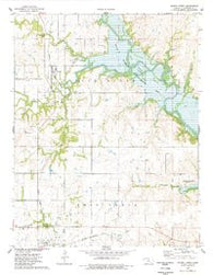 Severy North Kansas Historical topographic map, 1:24000 scale, 7.5 X 7.5 Minute, Year 1975