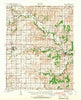 Severy Kansas Historical topographic map, 1:62500 scale, 15 X 15 Minute, Year 1939