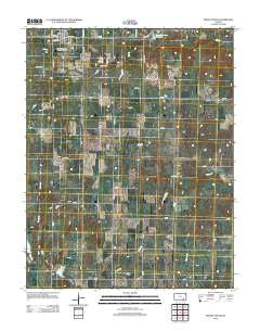 Severy South Kansas Historical topographic map, 1:24000 scale, 7.5 X 7.5 Minute, Year 2012