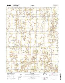 Seward Kansas Current topographic map, 1:24000 scale, 7.5 X 7.5 Minute, Year 2015