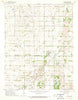 Seward Kansas Historical topographic map, 1:24000 scale, 7.5 X 7.5 Minute, Year 1970