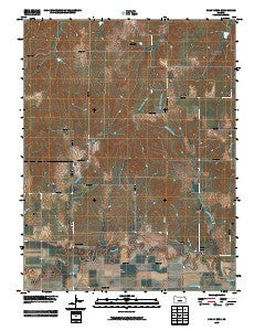 Shady Bend Kansas Historical topographic map, 1:24000 scale, 7.5 X 7.5 Minute, Year 2009