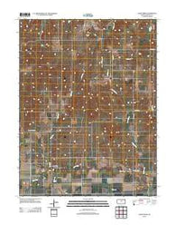 Shady Bend Kansas Historical topographic map, 1:24000 scale, 7.5 X 7.5 Minute, Year 2012