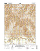 Shady Bend Kansas Current topographic map, 1:24000 scale, 7.5 X 7.5 Minute, Year 2015