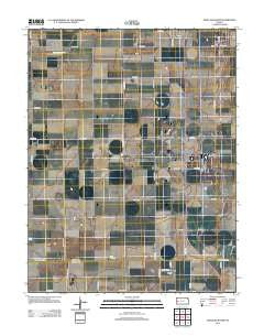 Shallow Water Kansas Historical topographic map, 1:24000 scale, 7.5 X 7.5 Minute, Year 2012