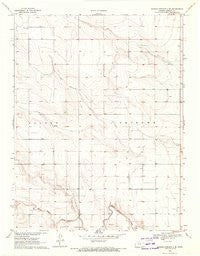 Sharon Springs 3 SE Kansas Historical topographic map, 1:24000 scale, 7.5 X 7.5 Minute, Year 1970