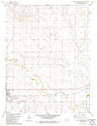 Sharon Springs East Kansas Historical topographic map, 1:24000 scale, 7.5 X 7.5 Minute, Year 1979