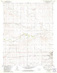 Sharon Springs West Kansas Historical topographic map, 1:24000 scale, 7.5 X 7.5 Minute, Year 1979